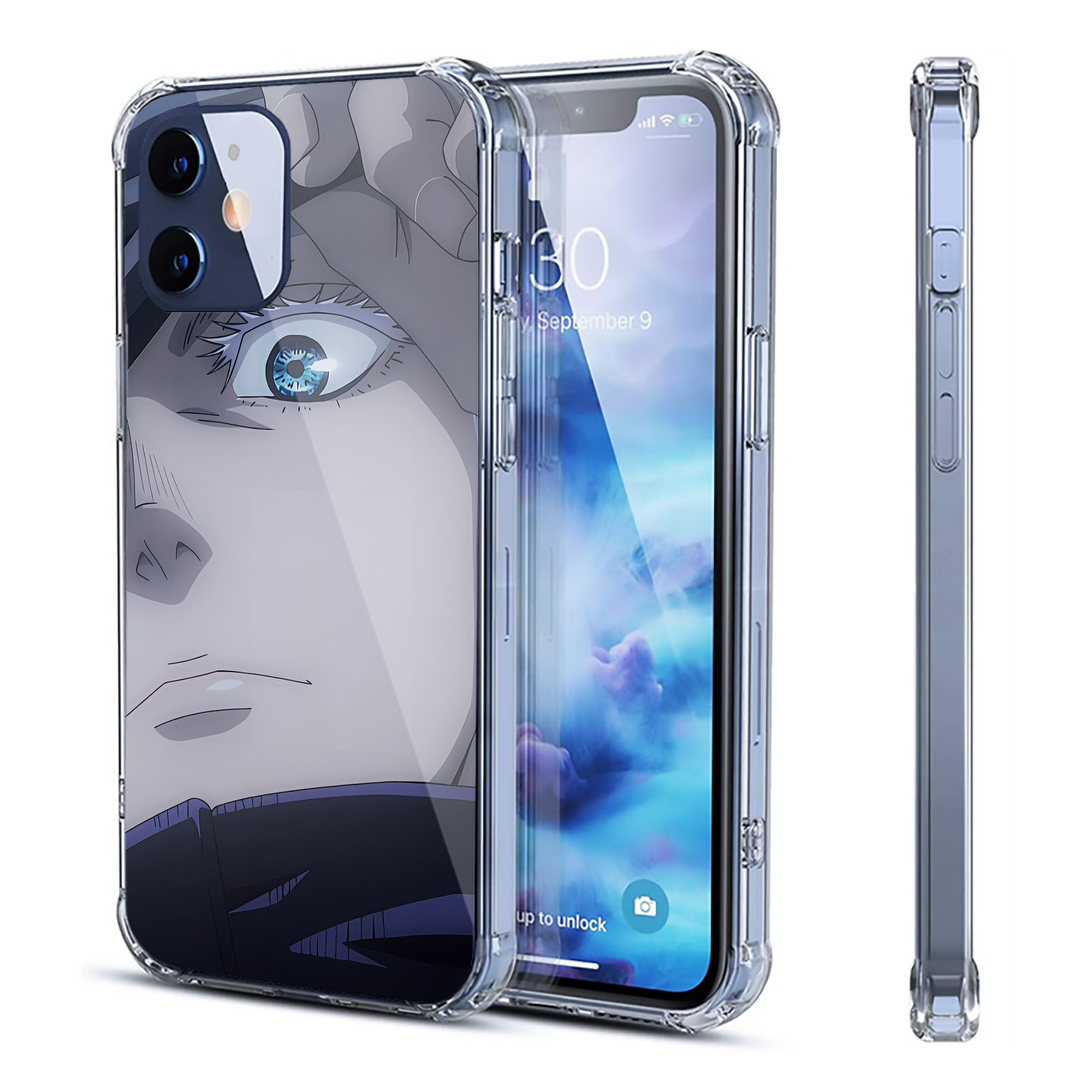 （画像用） SPY×FAMILY间谍家家酒 【iPhone 12シリーズ対応】透明スマホケース（クリアソフトケース）